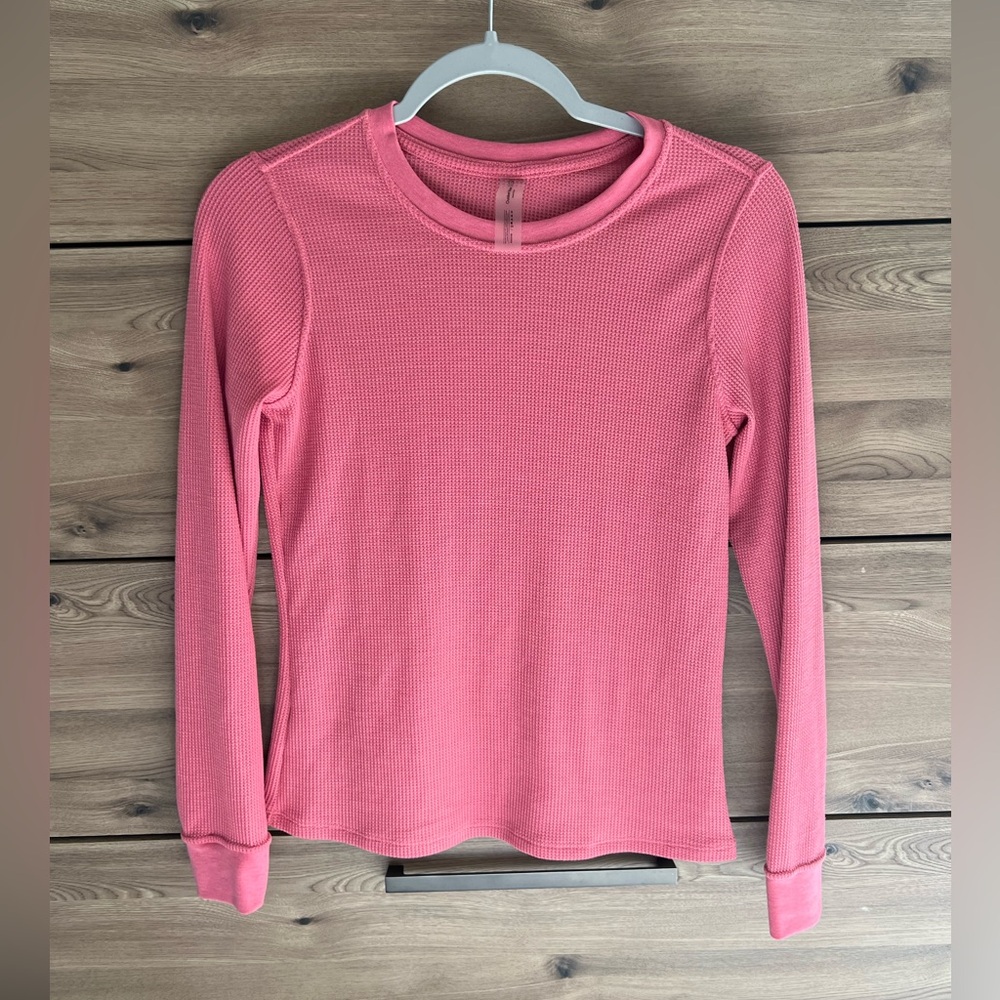 Outdoor voices waffle long sleeve size small